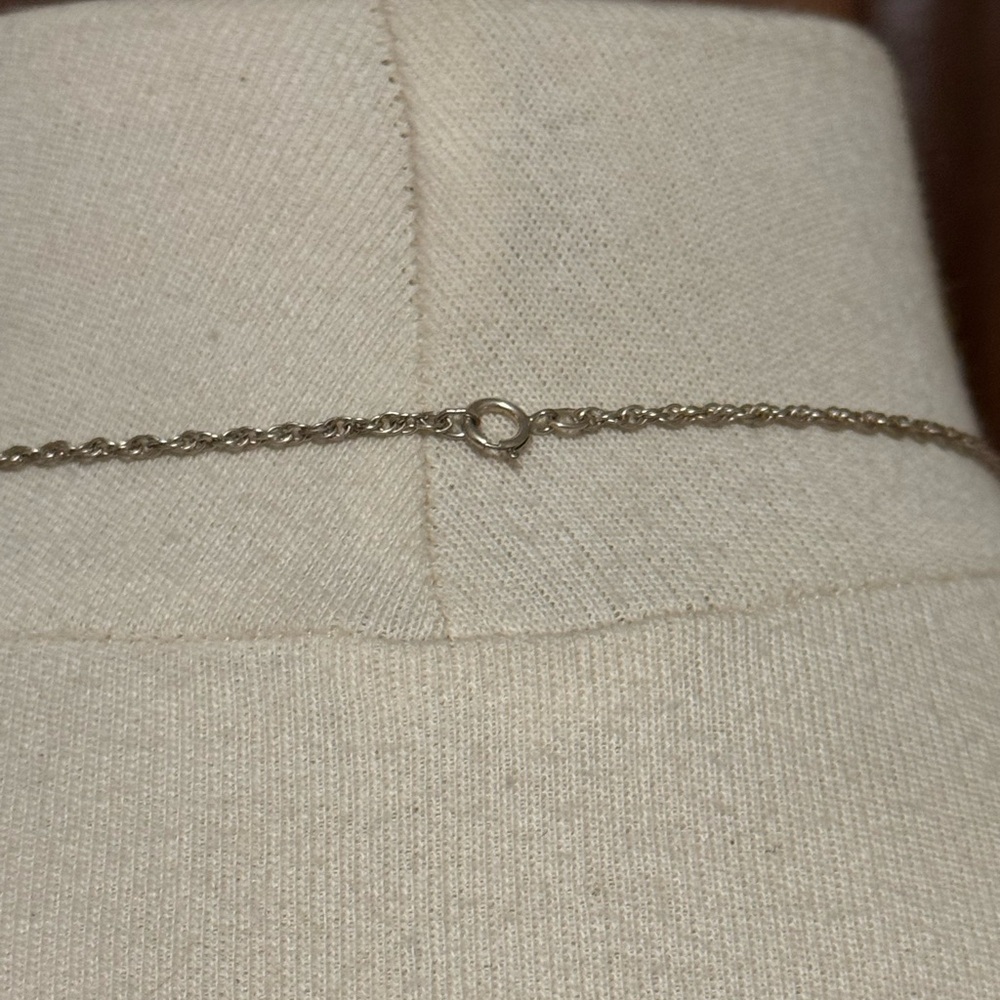 Sterling Silver Necklace The Evenstar Pendant of Arwen By The Noble Collection. - Picture 3 of 4